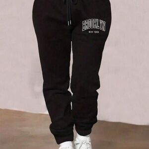 Black Brooklyn New York Sweatpants